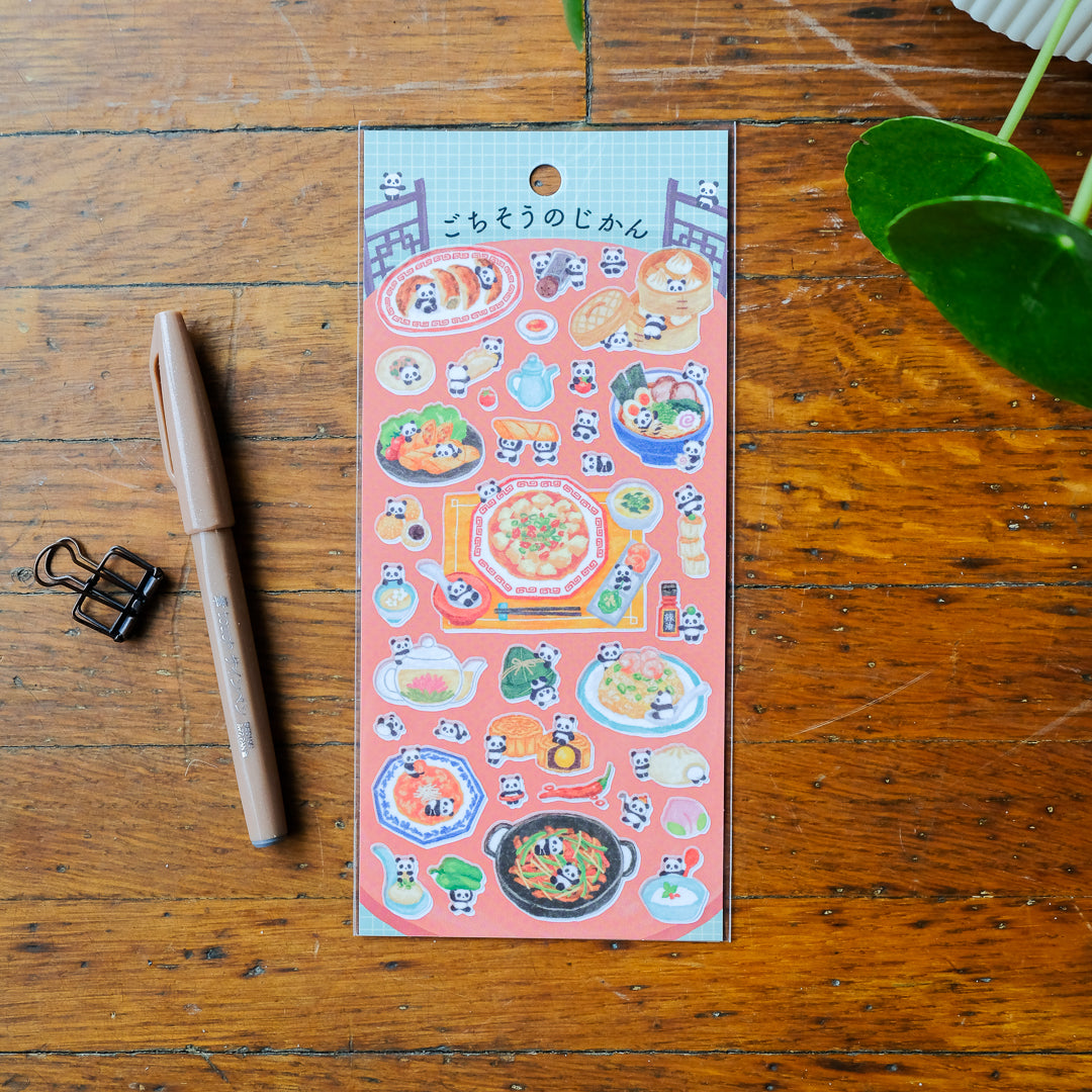Mind Wave Mealtime Sticker Sheet - 82931 Chinese Cuisine