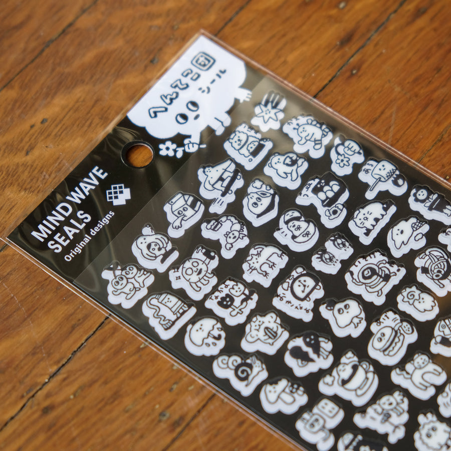Mind Wave Originals Sticker Sheet - 82773 Hen-teko-dan