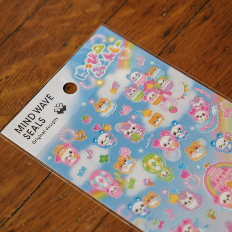 Mind Wave Originals Sticker Sheet - 82771 Happy Fancy
