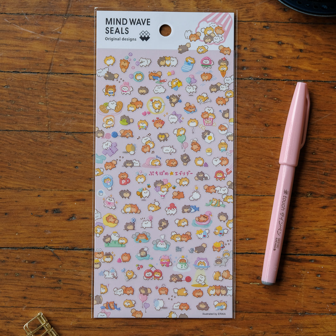 Mind Wave Originals Sticker Sheet - 82768 Petit Pome Everyday