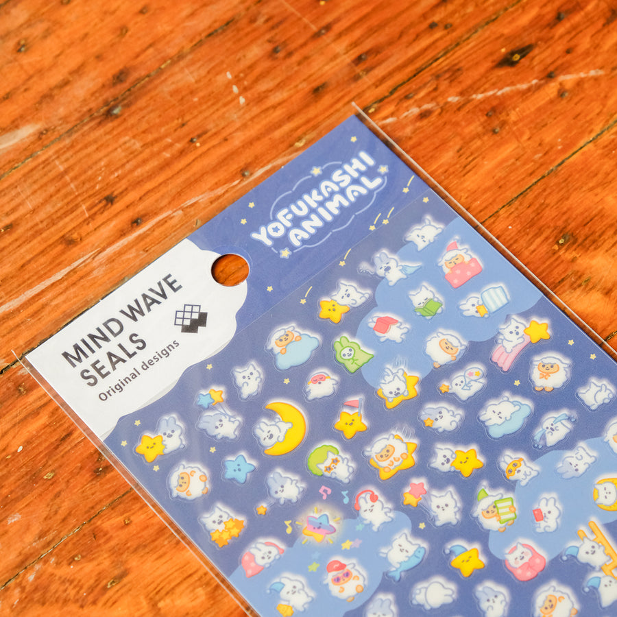 Mind Wave Seals Sticker Sheet - 82769 Night Owl