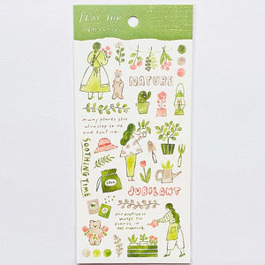 Mind Wave Play & Ink Sticker - Grow Plants 81854
