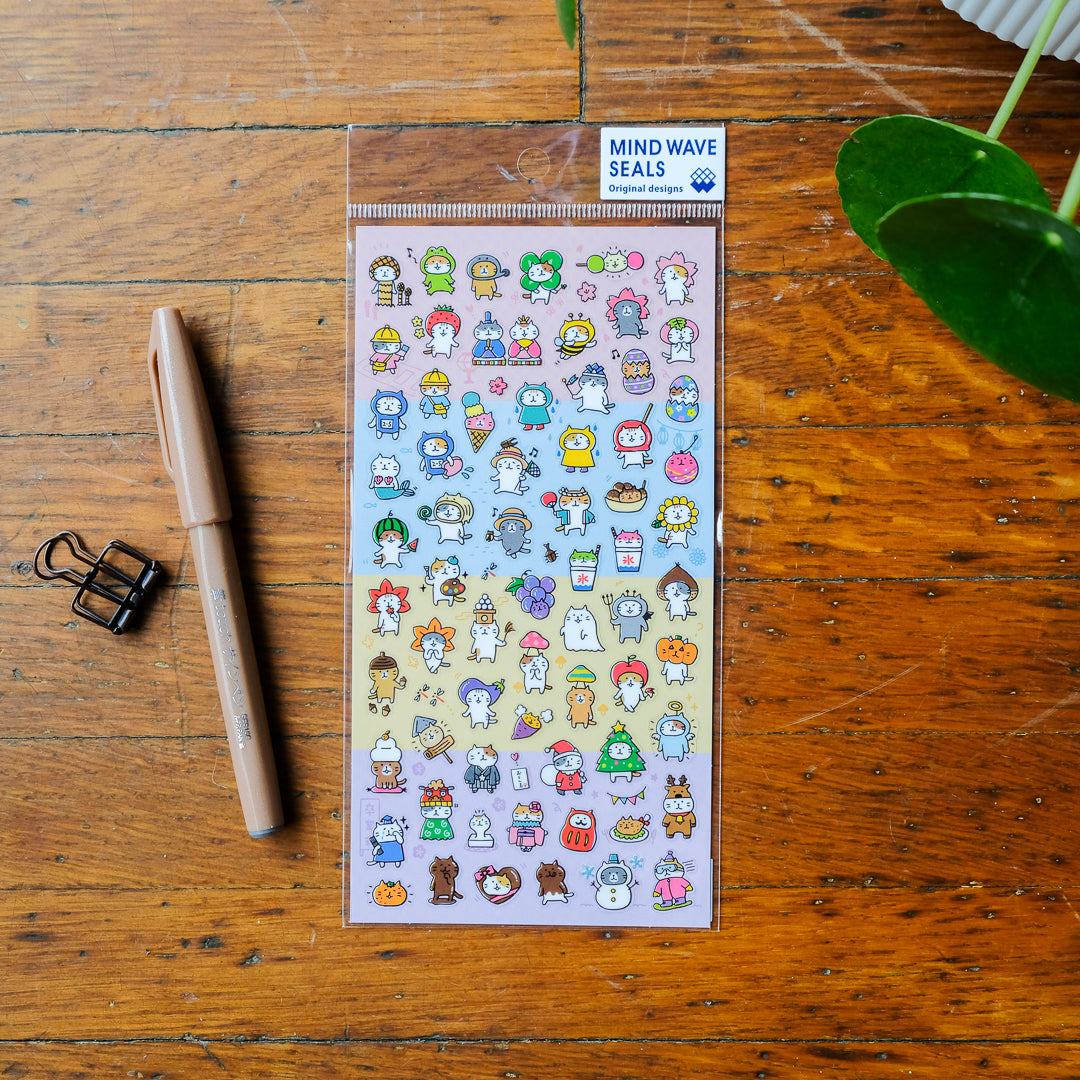 Mind Wave Mini Sticker - 78338 Petit Neko