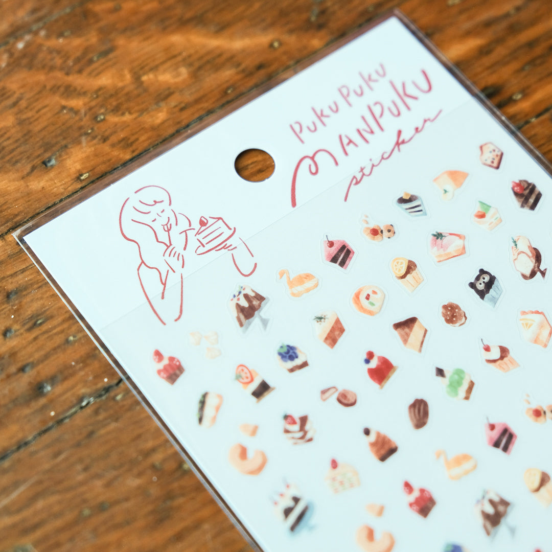Mind Wave Pukupuku Manpuku Sticker - 82317 Western Confectionery
