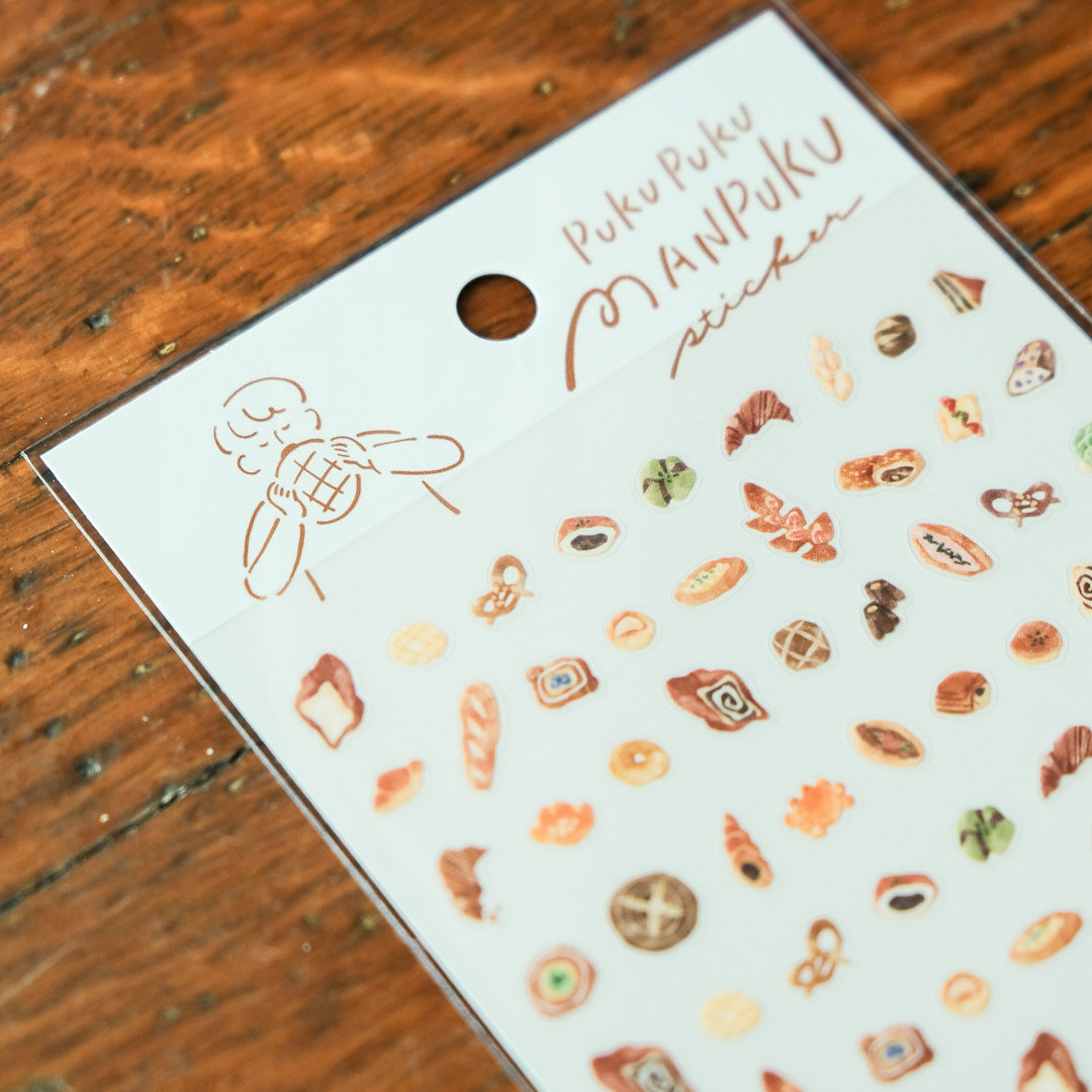 Mind Wave Pukupuku Manpuku Sticker - 82316 Bread