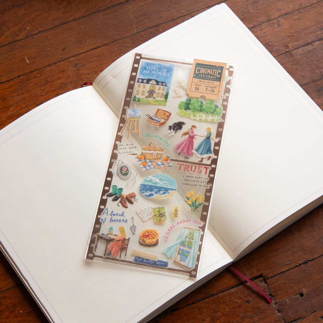 Mind Wave Cinematic Sticker Sheet - Girl 82602