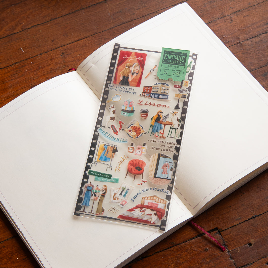 Mind Wave Cinematic Sticker Sheet - Fashion 82601