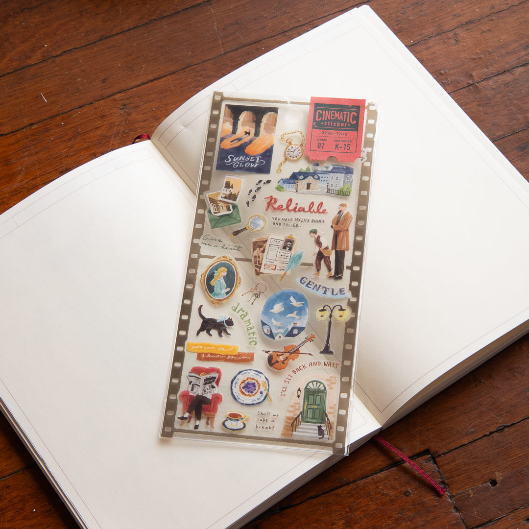 Mind Wave Cinematic Sticker Sheet - Mystery 82597