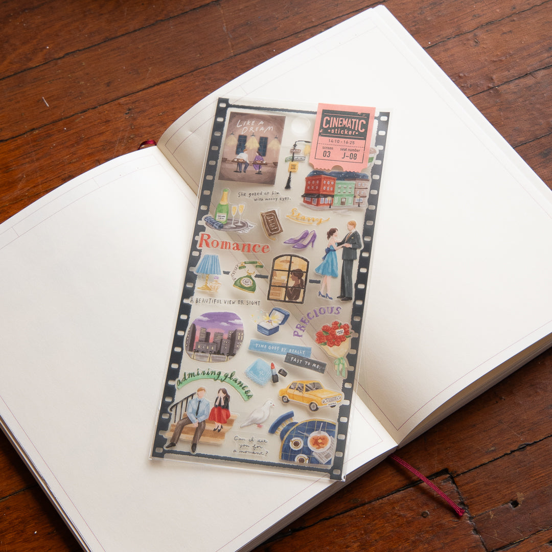 Mind Wave Cinematic Sticker Sheet - Love Story 82599