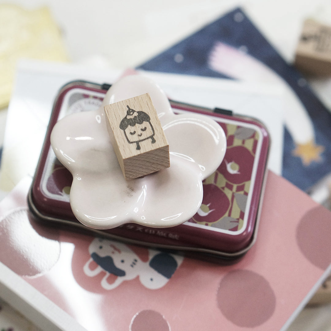 PRE ORDER: Black Milk Project Mini Rubber Stamp - Cupcake BMP291