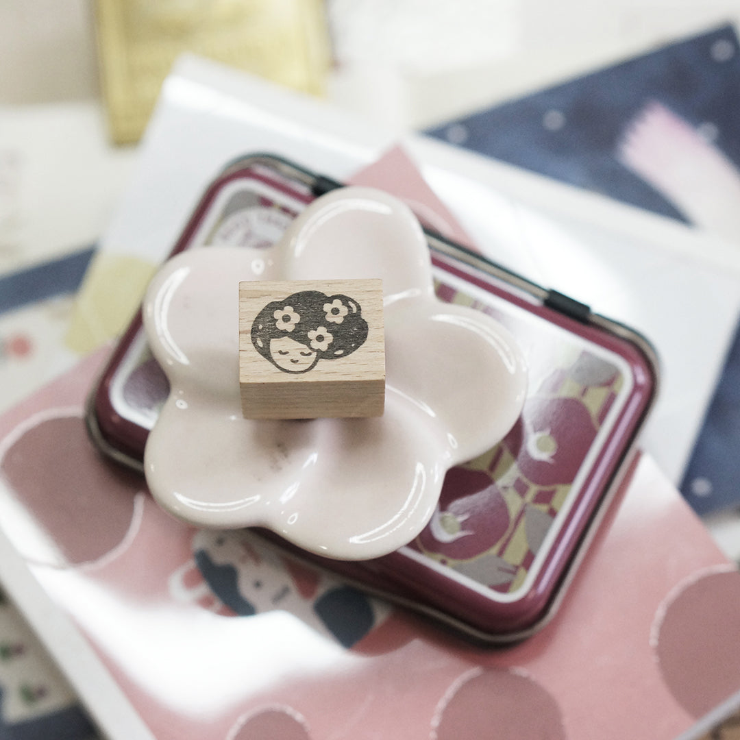 PRE ORDER: Black Milk Project Mini Rubber Stamp - Daisy BMP294