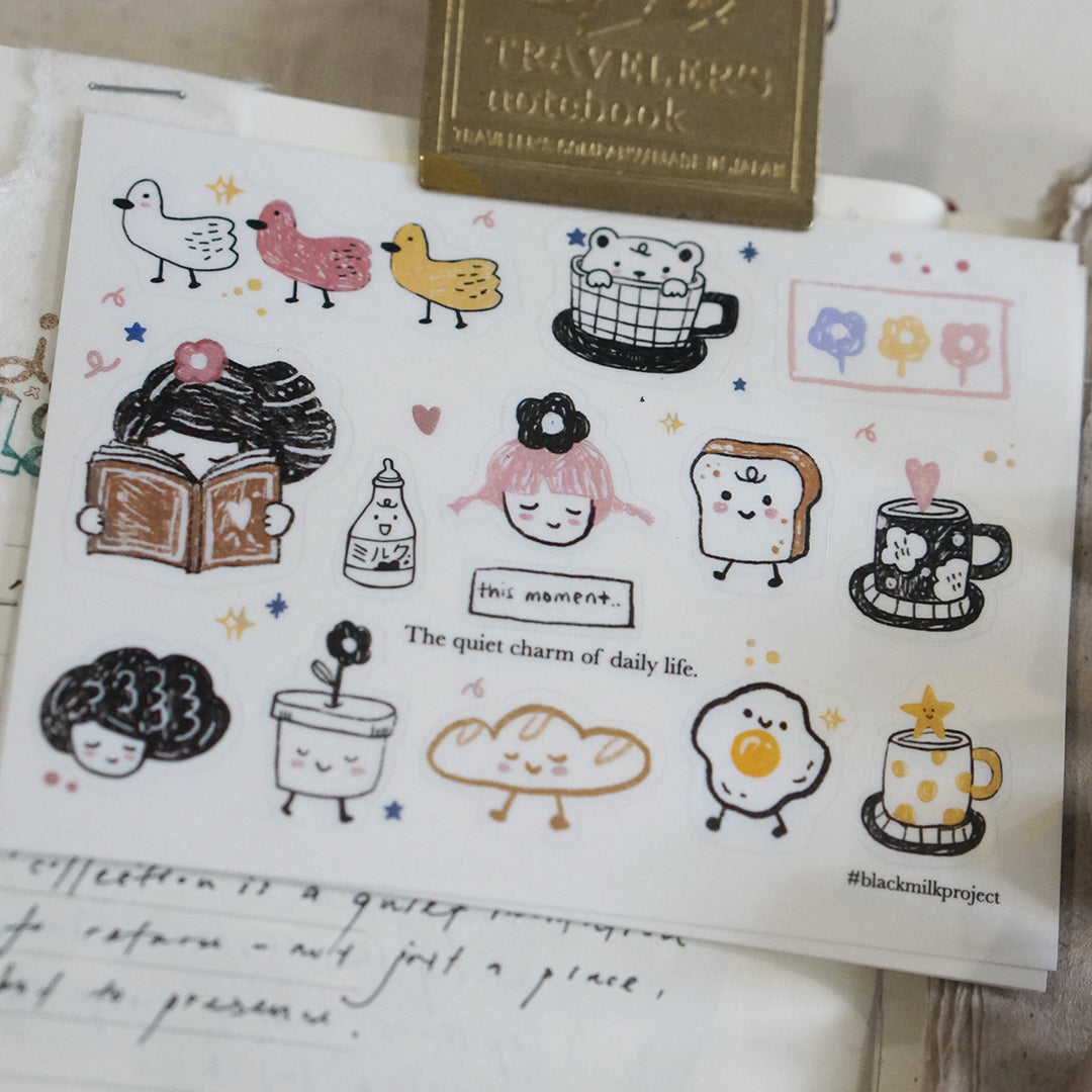 PRE ORDER: Black Milk Project Mini PET Sticker Sheet S18