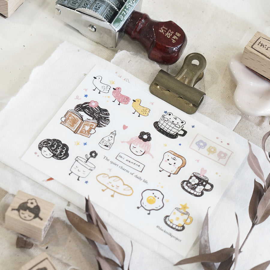 PRE ORDER: Black Milk Project Mini PET Sticker Sheet S18