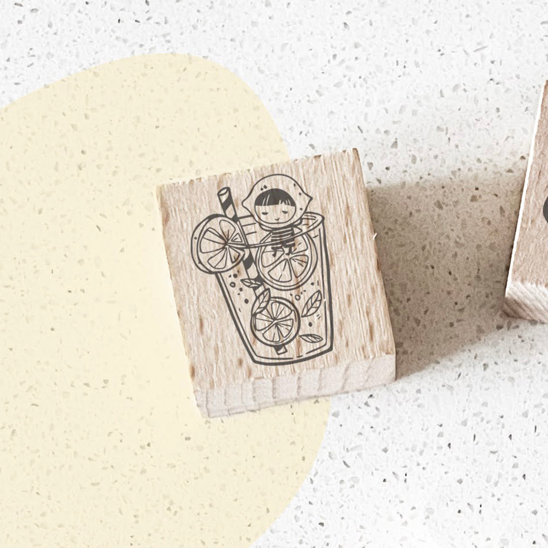 Black Milk Project x MsBulat Summer Series Rubber Stamp - Miss Lemonade
