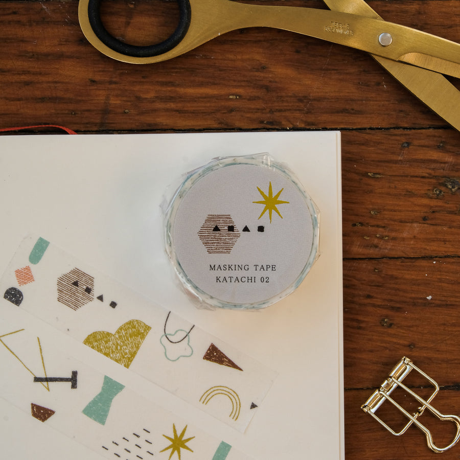 Mizushima Masking Tape - Shapes MT-K-02