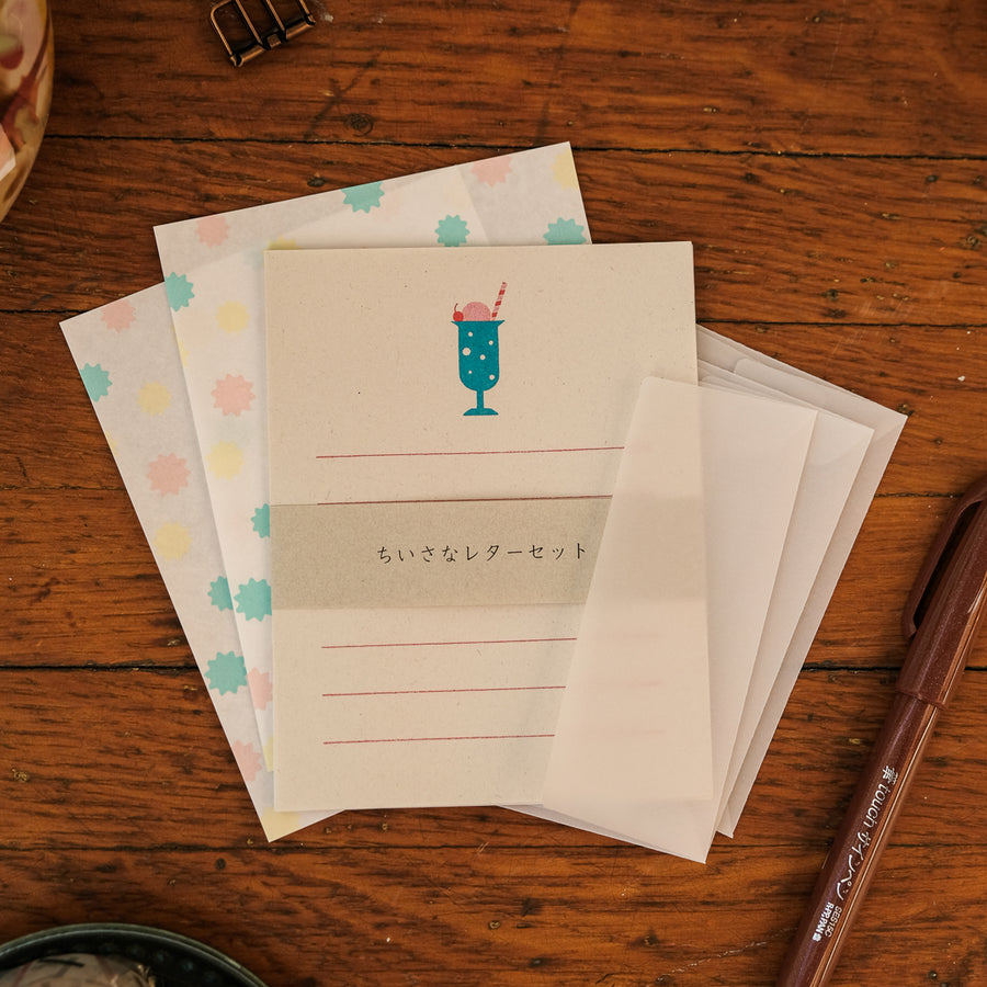 Mizushima Small Letter Writing Set - Oyatsu