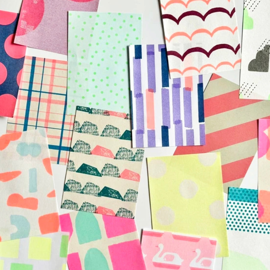 Mizushima IROIRO Memo Papers SM - Neon