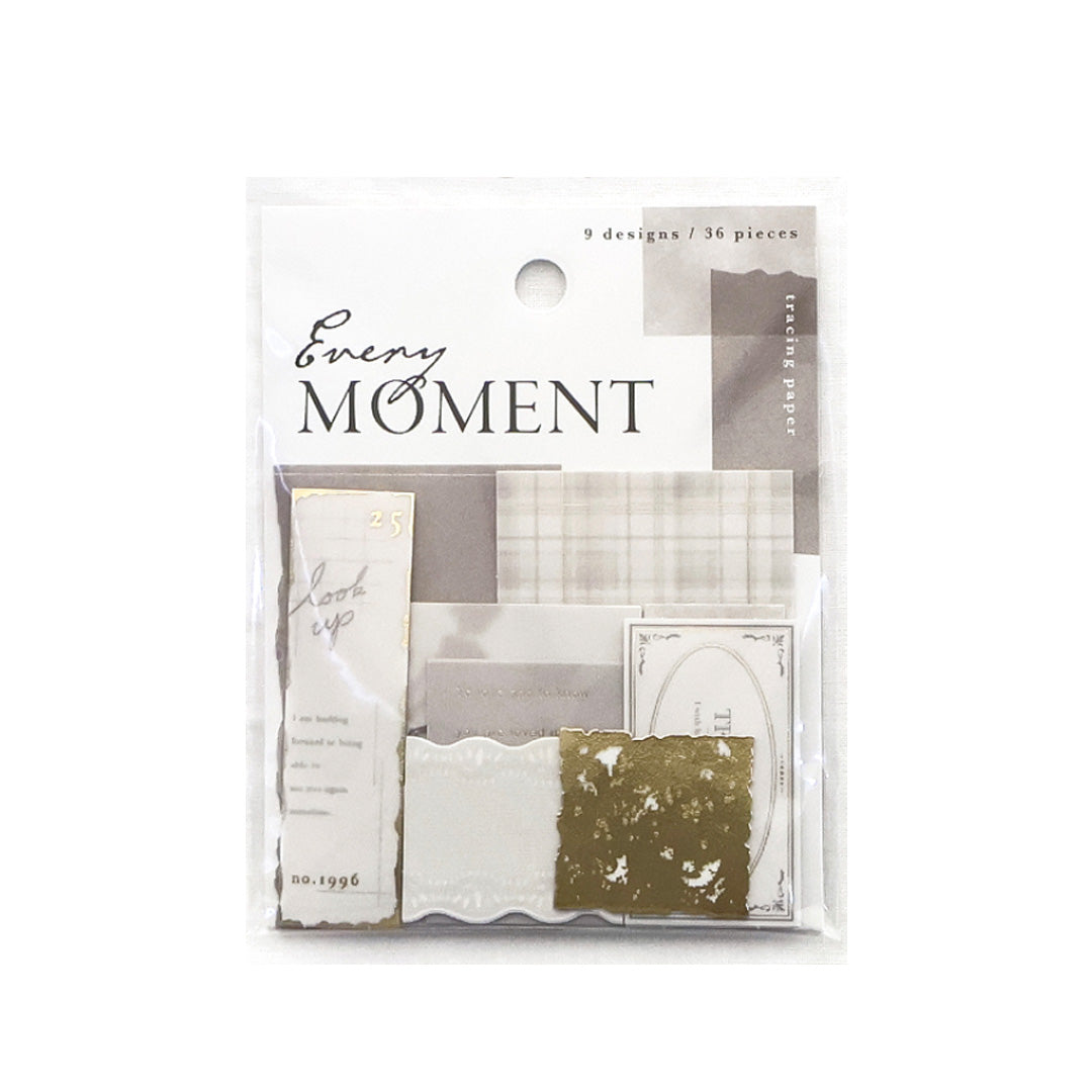 Mind Wave Every Moment Sticker Flakes - 81649 Gray