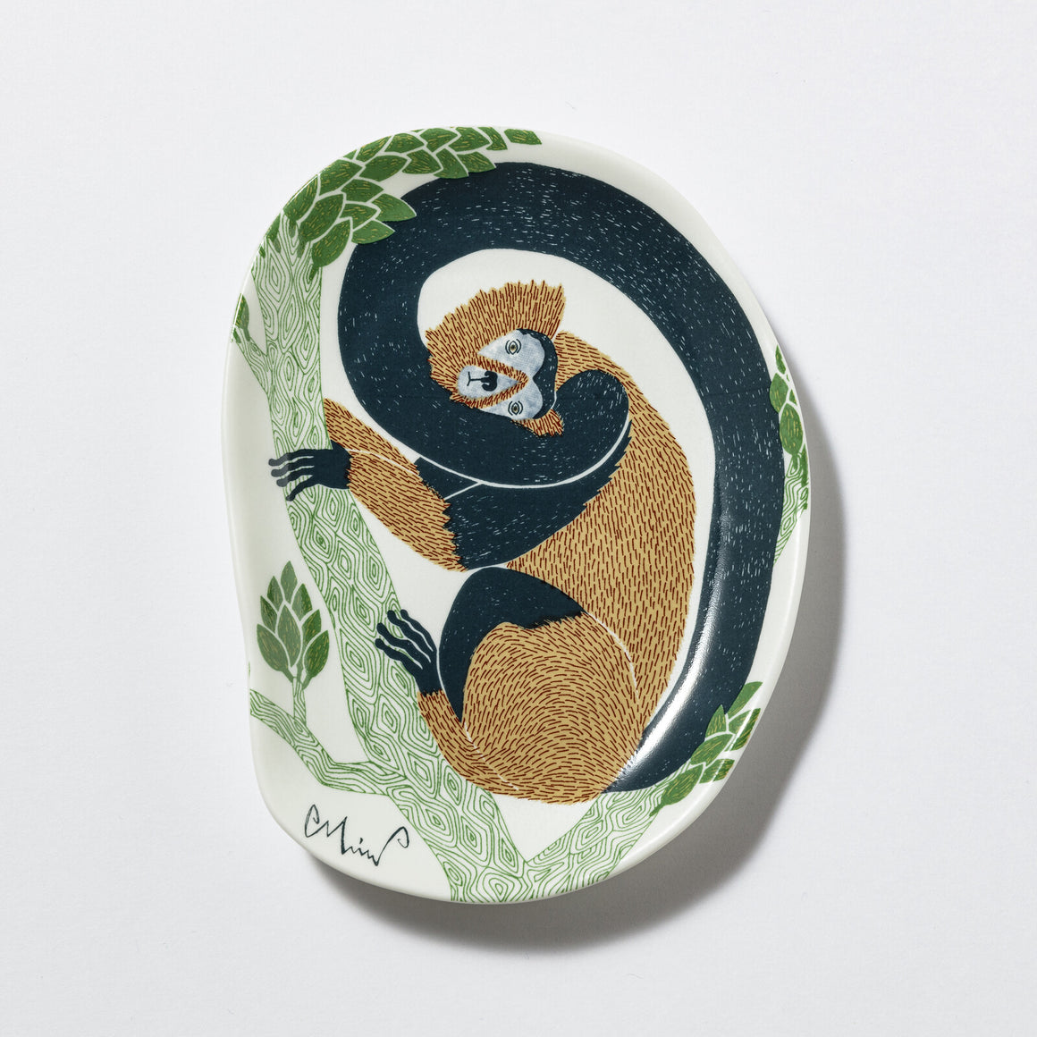 Ships Dec. 18-20: moritaMiW Plate - Monkey