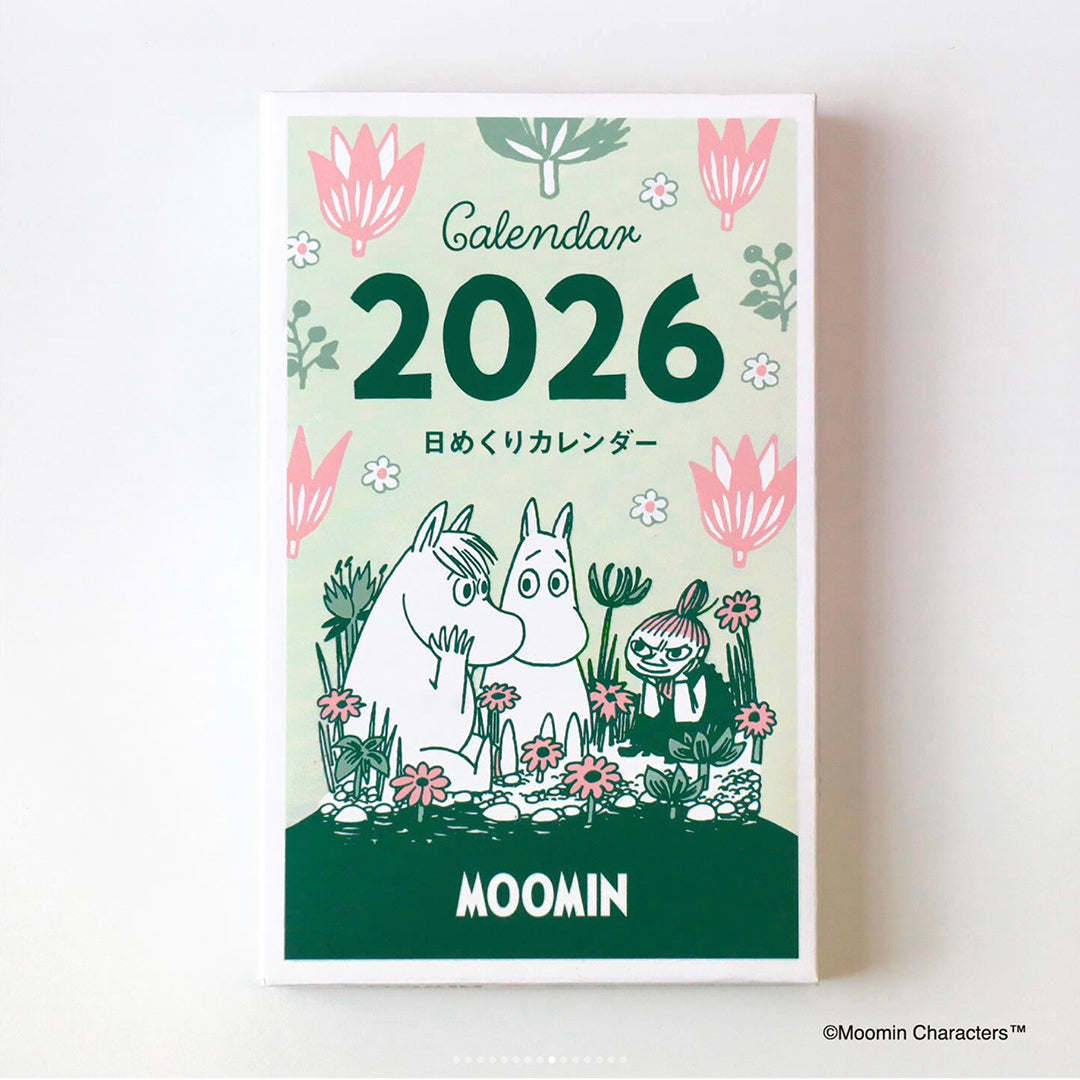 2026 Moomin Daily Tear Away Himekuri Calendar NK-4410