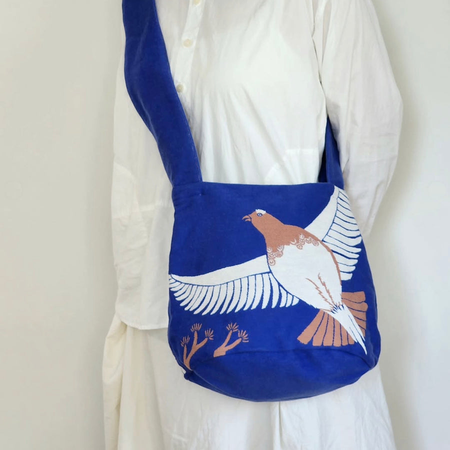 moritaMiW Shoulder Bag - Grouse Blue