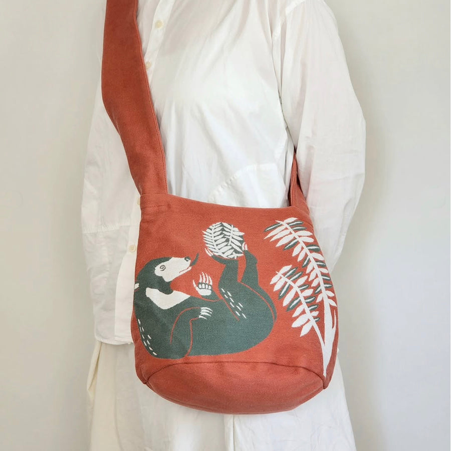 moritaMiW Shoulder Bag - Malayan Bear Orange