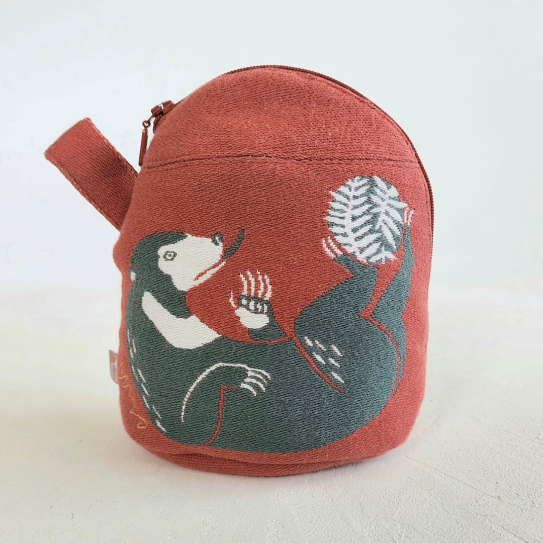 Ships Dec. 18-20: moritaMiW Pouch - Malayan Bear Orange