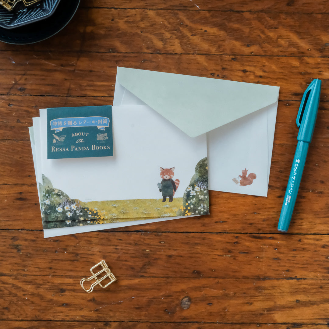 RESSA PANDA BOOKS - Storybook Envelopes - Red Panda