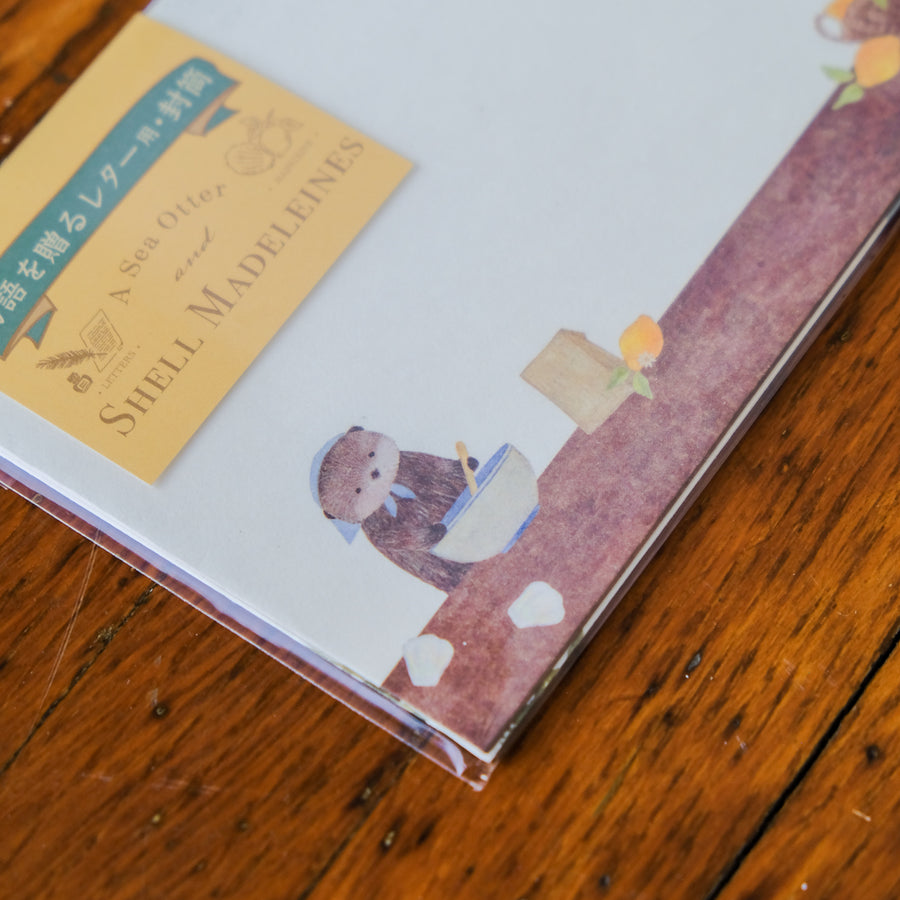 RESSA PANDA BOOKS - Storybook Envelopes - Otter with Madeleine