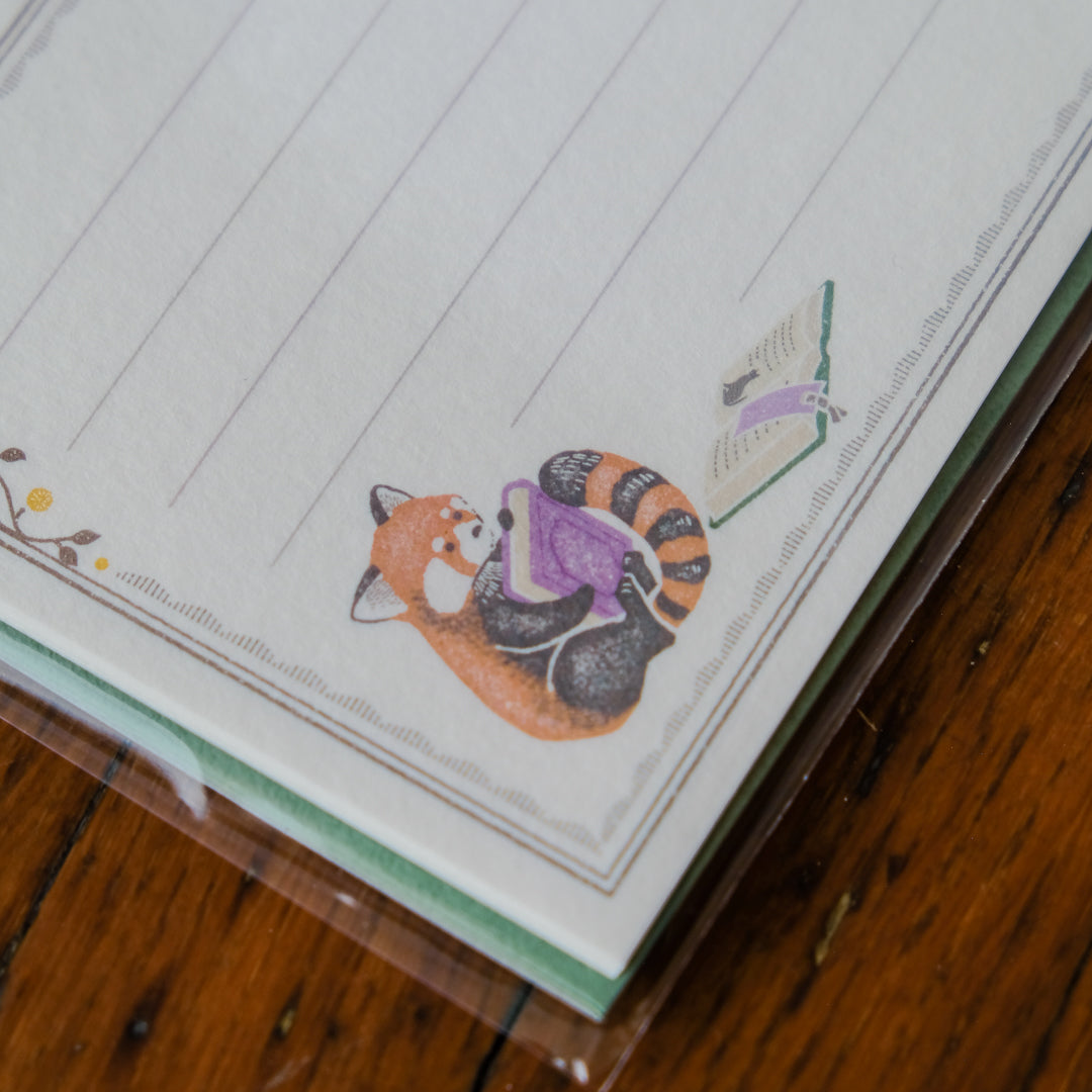 RESSA PANDA BOOKS - Storybook Mini Letter Set - Red Panda
