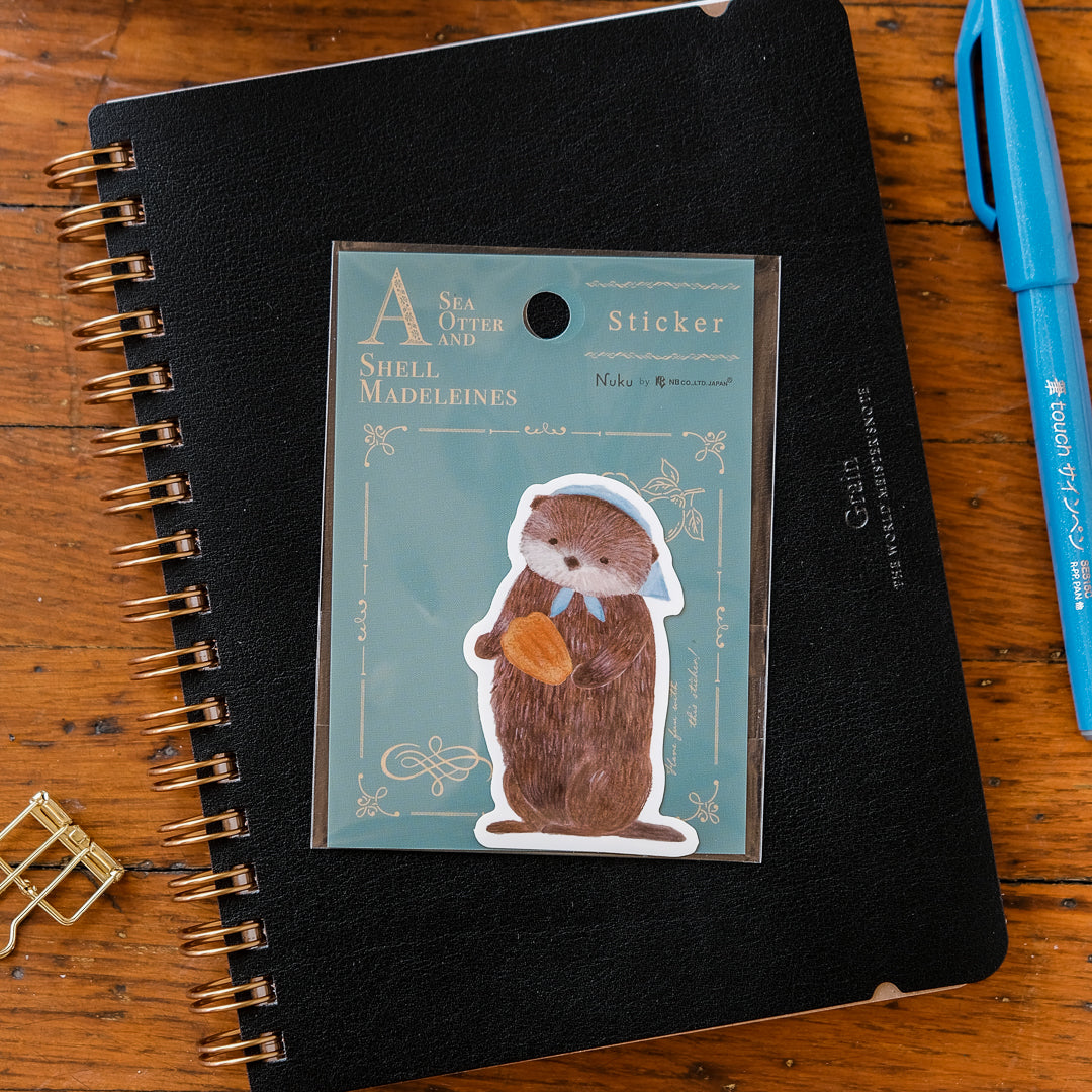 RESSA PANDA BOOKS - Storybook Animal Sticker - Otter and Madeleine