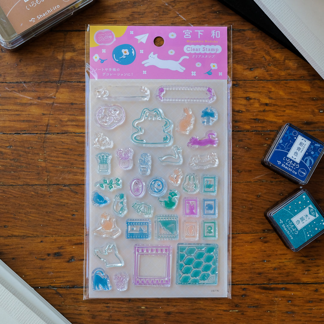 NIPPAN Clear Silicone Stamp Set - Nodoka Miyashita