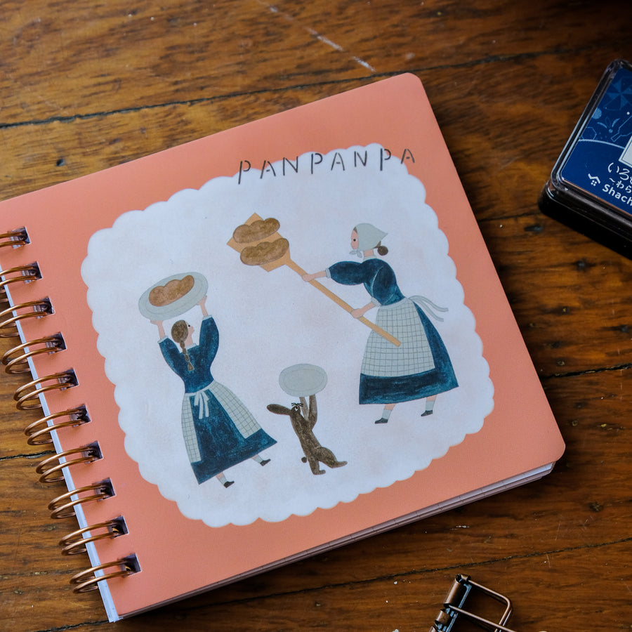 NIPPAN Mini Notebook with Charm - Necktie