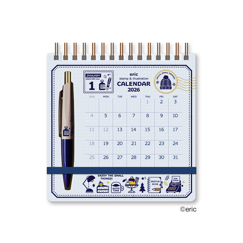 Eric Small Things - 2026 Scribble Calendar