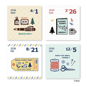 Eric Small Things - 2026 Color Daily Calendar
