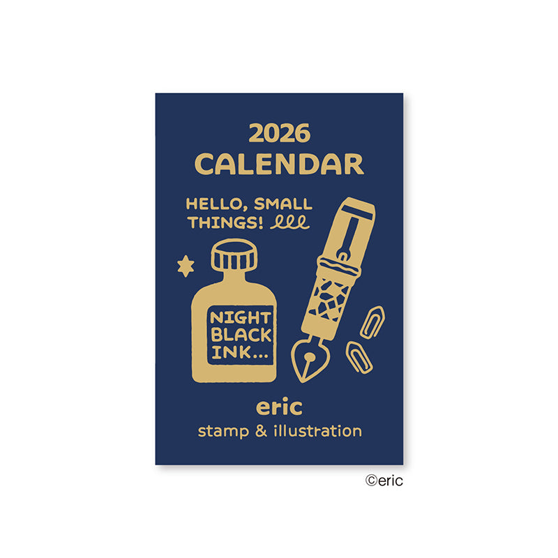 Eric Small Things - 2026 Mini Daily Calendar