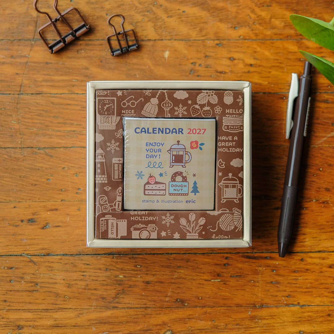 2027 Eric Small Things - Color Square Daily Calendar