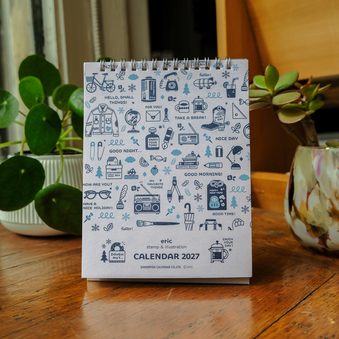 2027 Eric Small Things - Small Desk Calendar