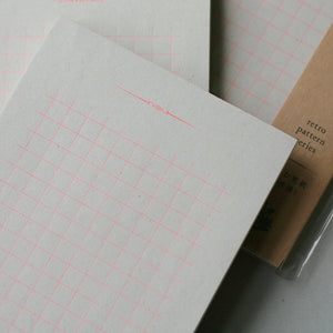 Kohunkan Kappansho Letterpress Straw Paper Notes - Neon Orange 2
