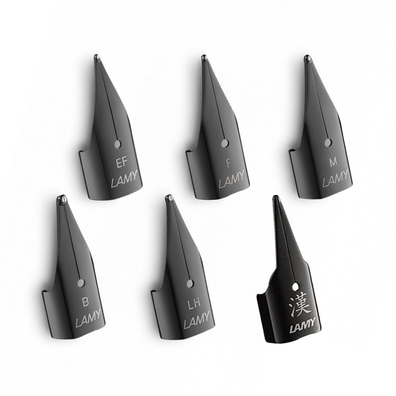 LAMY Fountain Pen Z50 Nib - Black Finish - Various Sizes