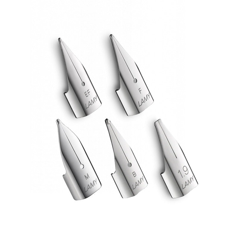 LAMY Fountain Pen Z50 Nib - Stainless Steel Finish - Various Sizes