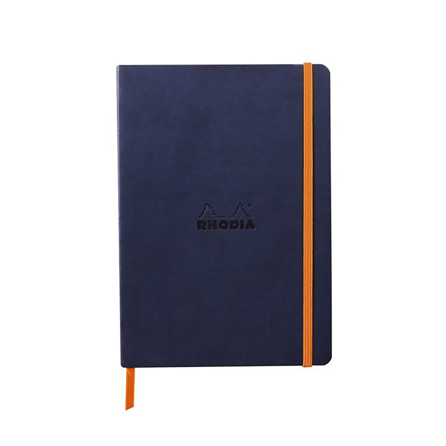 Rhodia Flexible A5 Notebook - Dot Grid - Night Blue