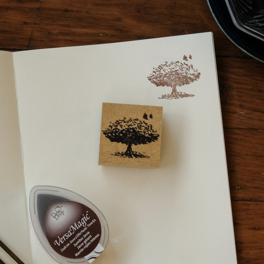 OEDA Letterpress Rubber Stamp - Tree of Hope