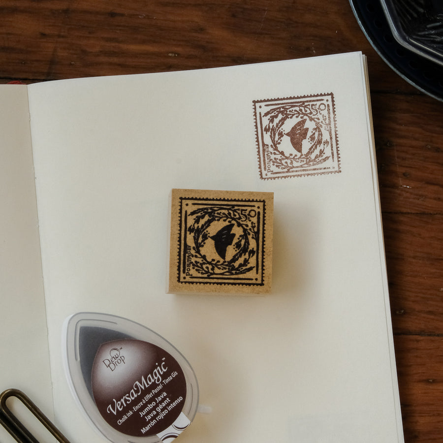OEDA Letterpress Rubber Stamp - Bird Stamps
