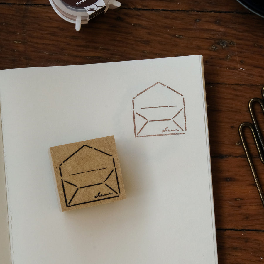 OEDA Letterpress Rubber Stamp - Envelope