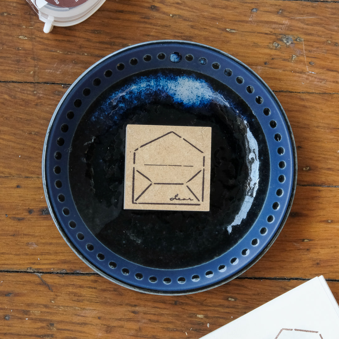 OEDA Letterpress Rubber Stamp - Envelope