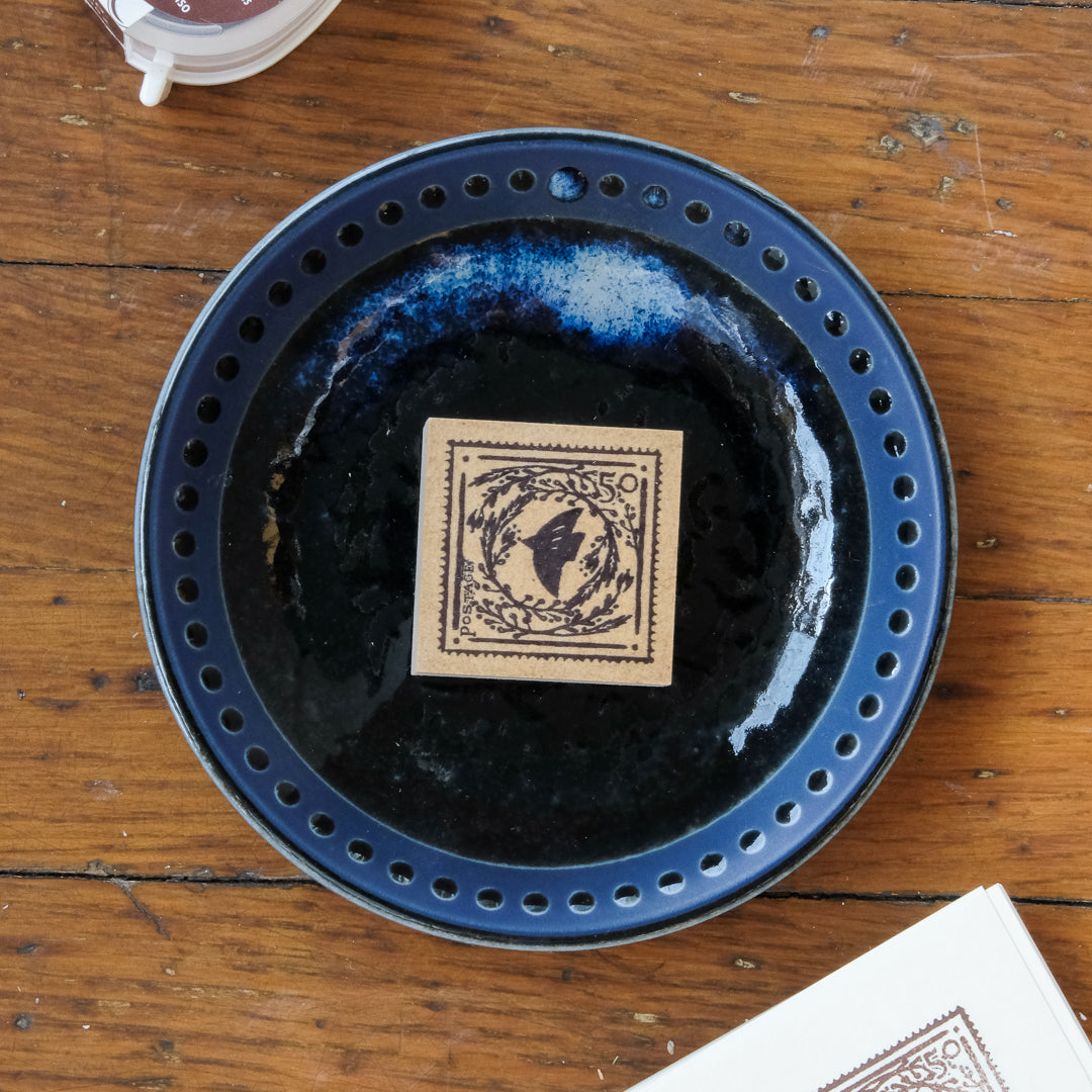 OEDA Letterpress Rubber Stamp - Bird Stamps