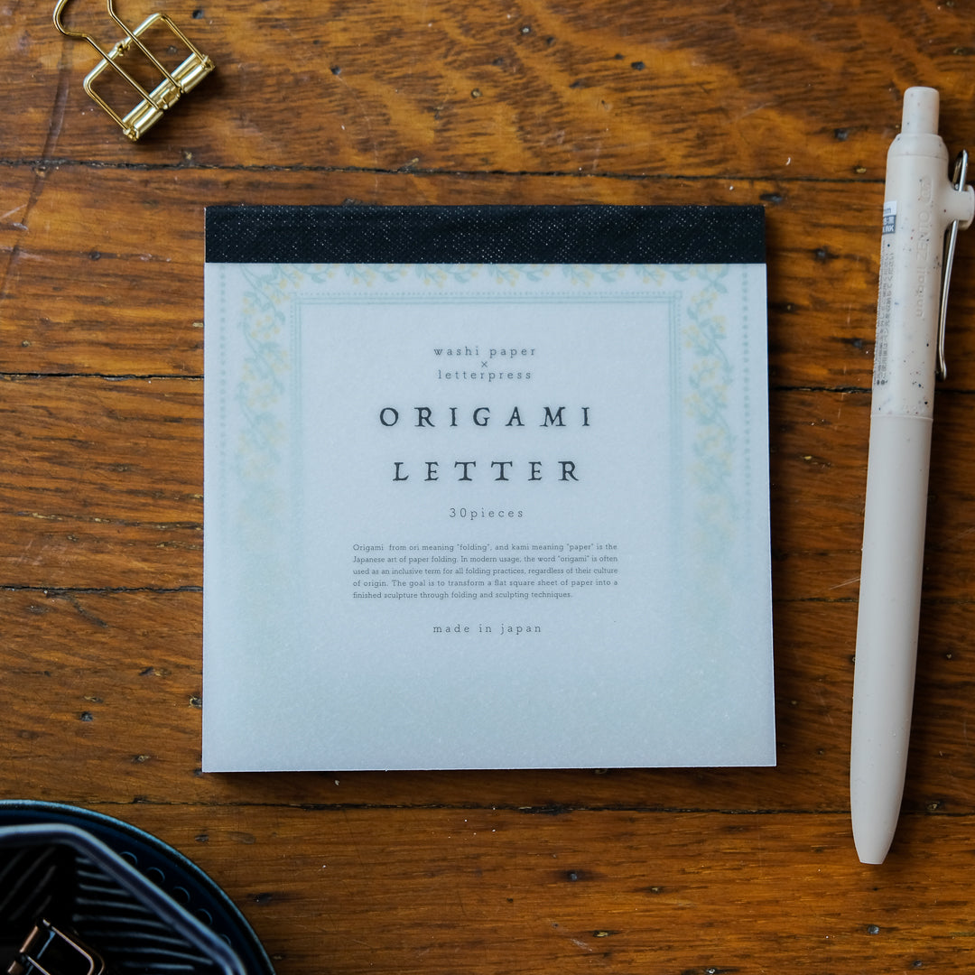 OEDA Letterpress Origami Letter Paper - Ltd Ed Mimoza