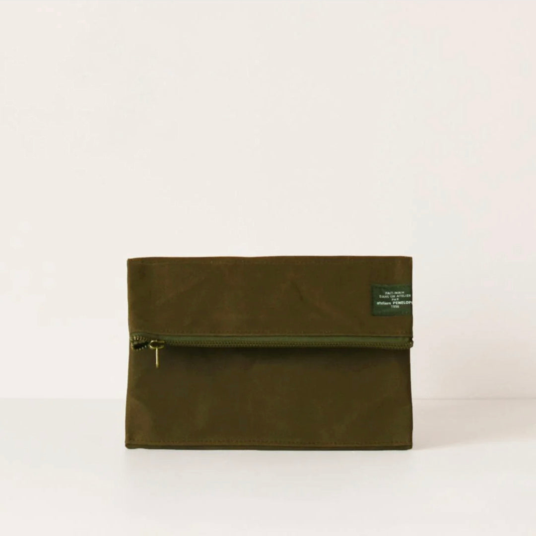 ateliers PENELOPE - Diary Pouch - Olive Brown