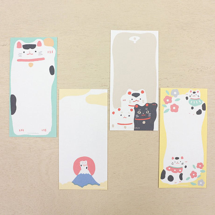 Cozyca One-Stroke Letter Pad - Masao Takahata - 20-388 Maneki Neko